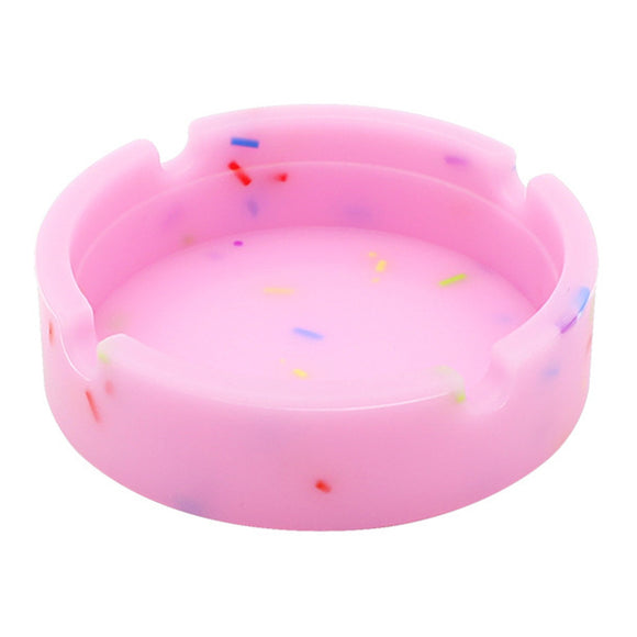 Silicone Luminous Ashtray Cool Ash Tray Minimalist Pink