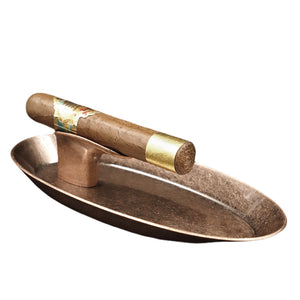 Unique Cigar Ashtray Metal Vintage Ash Tray Minimalist Retro