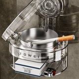 Wall Mounted Ashtray with Removable Stainless Steel Ash Tray
