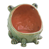 Whimsical Handcrafted Frog Ashtray Ceramic Decorative Ash Tray Catchall Bowl