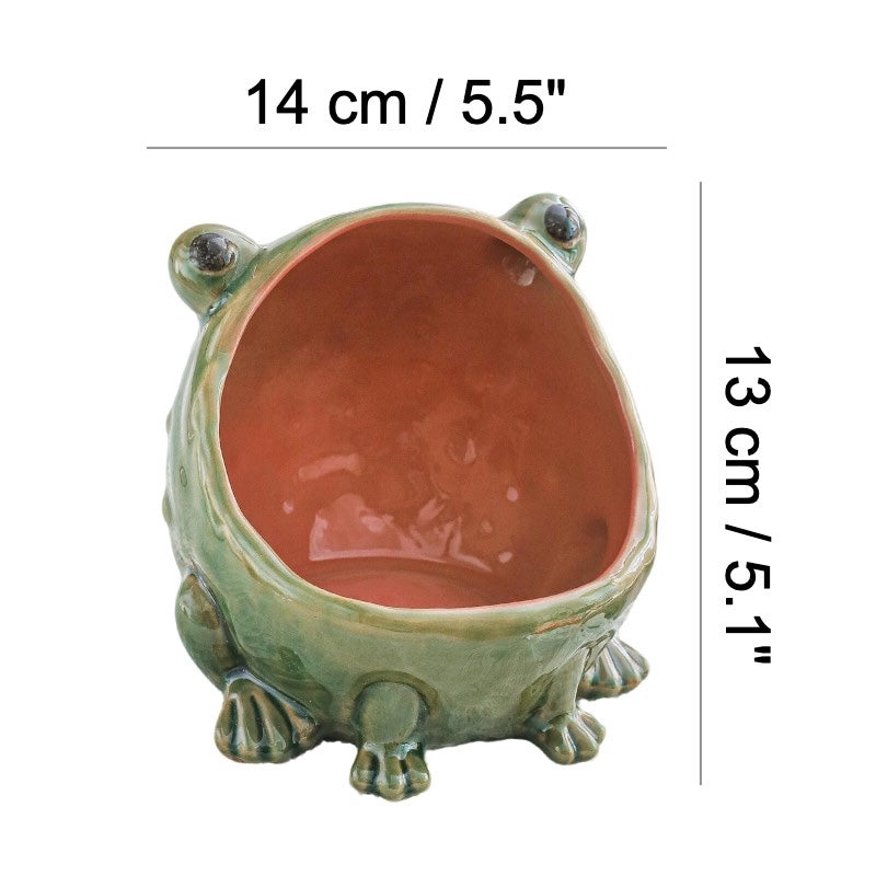 Whimsical Handcrafted Frog Ashtray Ceramic – Ashtray Planet