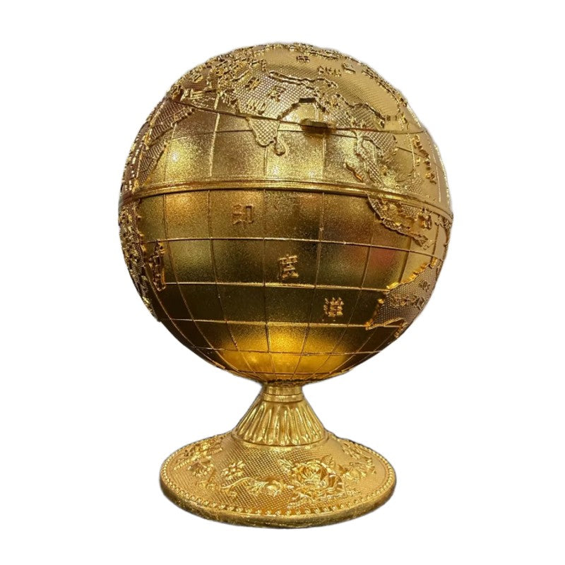 World Map Globe Ashtray with Lid Vintage Decorative – Ashtray Planet