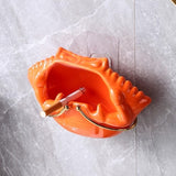 Crab Ash Tray Whale Ashtray for Table Outdoor Patio Wall Hang Ceramic Windproof