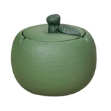 Cute Fruit Ceramic Ashtray with Lid Decorative Covered Ash Tray