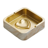 Square Ceramic Ashtray cool cute porcelain pottery clay ash tray minimalist