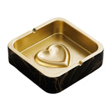 Square Ceramic Ashtray cool cute porcelain pottery clay ash tray minimalist