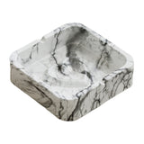 Square Ceramic Ashtray cool cute porcelain pottery clay ash tray minimalist