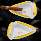 cigar ashtray triangle cool ceramic ash tray classy