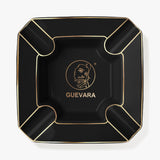 Ashtray for Cigar Classy Ceramic Cool Ash Tray Guevara Black