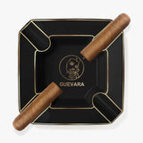 Ashtray for Cigar Classy Ceramic Cool Ash Tray Guevara Black