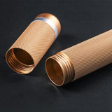 Travel-Ready Cigar Tube Titanium Alloy