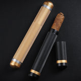 Travel-Ready Cigar Tube Titanium Alloy