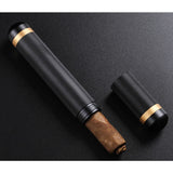 Travel-Ready Cigar Tube Titanium Alloy
