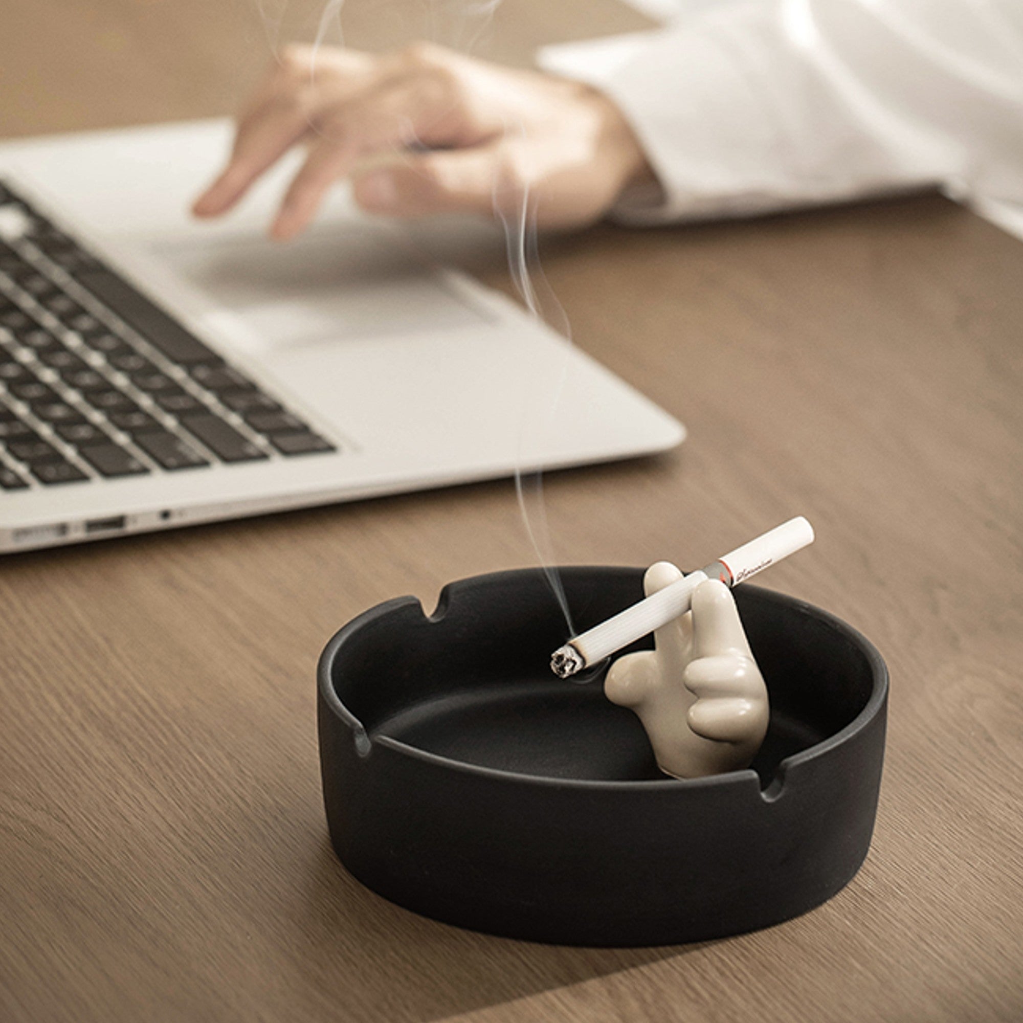 Cool Victory Ashtray Cute Ceramic Ash Tray – Ashtray Planet