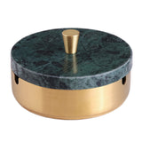 Covered Ashtray with Lid Stainless Steel Smokeless Ash Tray