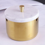 Covered Ashtray with Lid Stainless Steel Smokeless Ash Tray