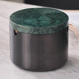 Covered Ashtray with Lid Stainless Steel Smokeless Ash Tray