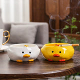 Cute Duck Ceramic Ashtray Cool Ash Tray Decorative