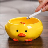 Cute Duck Ceramic Ashtray Cool Ash Tray Decorative