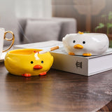 Cute Duck Ceramic Ashtray Cool Ash Tray Decorative