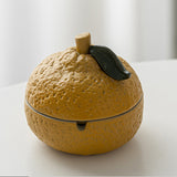 Cute Fruit Ashtray Orange Persimmon Ceramic Ash Tray