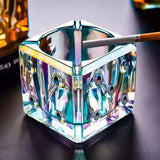 dice glass ashtray cool cute ash tray