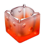 dice glass ashtray cool cute ash tray