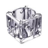 dice glass ashtray cool cute ash tray