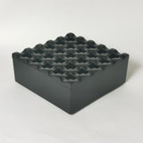 outdoor ashtray with lid metal grid ash tray windproof covered lidded 25 holes unique cool large