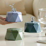 Ashtray with Lid Nordic Smokeless Covered Lidded Windproof Cool Ash Tray