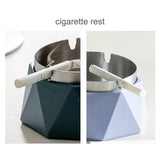 Ashtray with Lid Nordic Smokeless Covered Lidded Windproof Cool Ash Tray