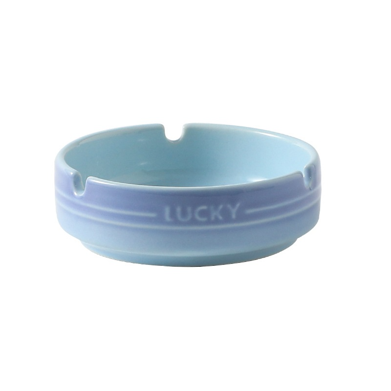 Lucky Ashtray Minimalist Colorful Ceramic – Ashtray Planet