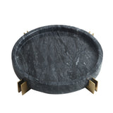 Marble Ashtray Square Round Extra Large