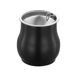 Metal Ashtray with Funnel Lid Stainless Steel