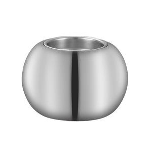 Metal Covered Ashtray with Funnel Large Cool Ash Tray Stainless Steel Lidded Windproof Smokeless