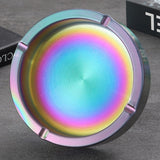 outdoor ashtray cool ash tray stainless steel metal colorful multicolor