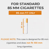 PU Leather Cigarette Case for 20 Cigarettes