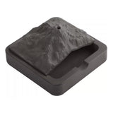 smokeless ashtray outdoor ash tray with lid black cement