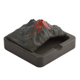 smokeless ashtray outdoor ash tray with lid black cement