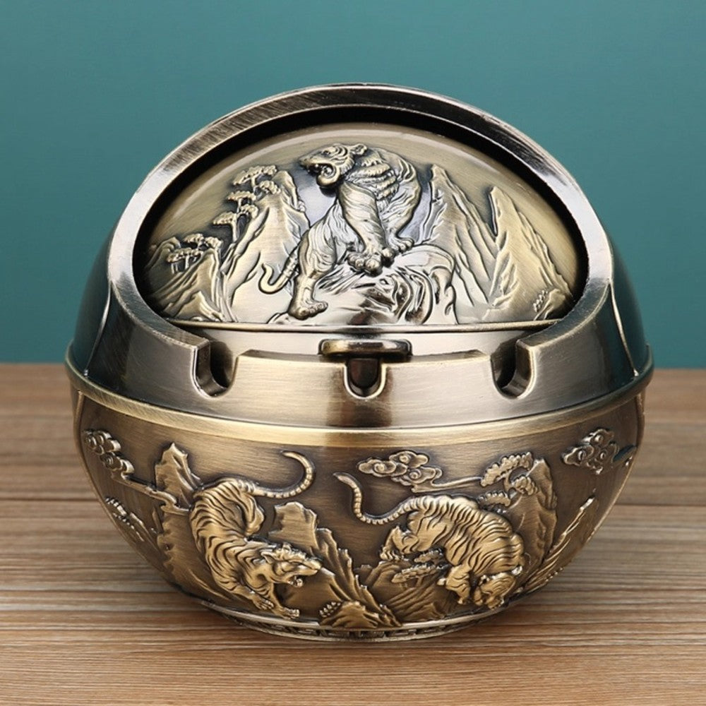 Tiger Ashtray with Lid (2 styles) – Ashtray Planet