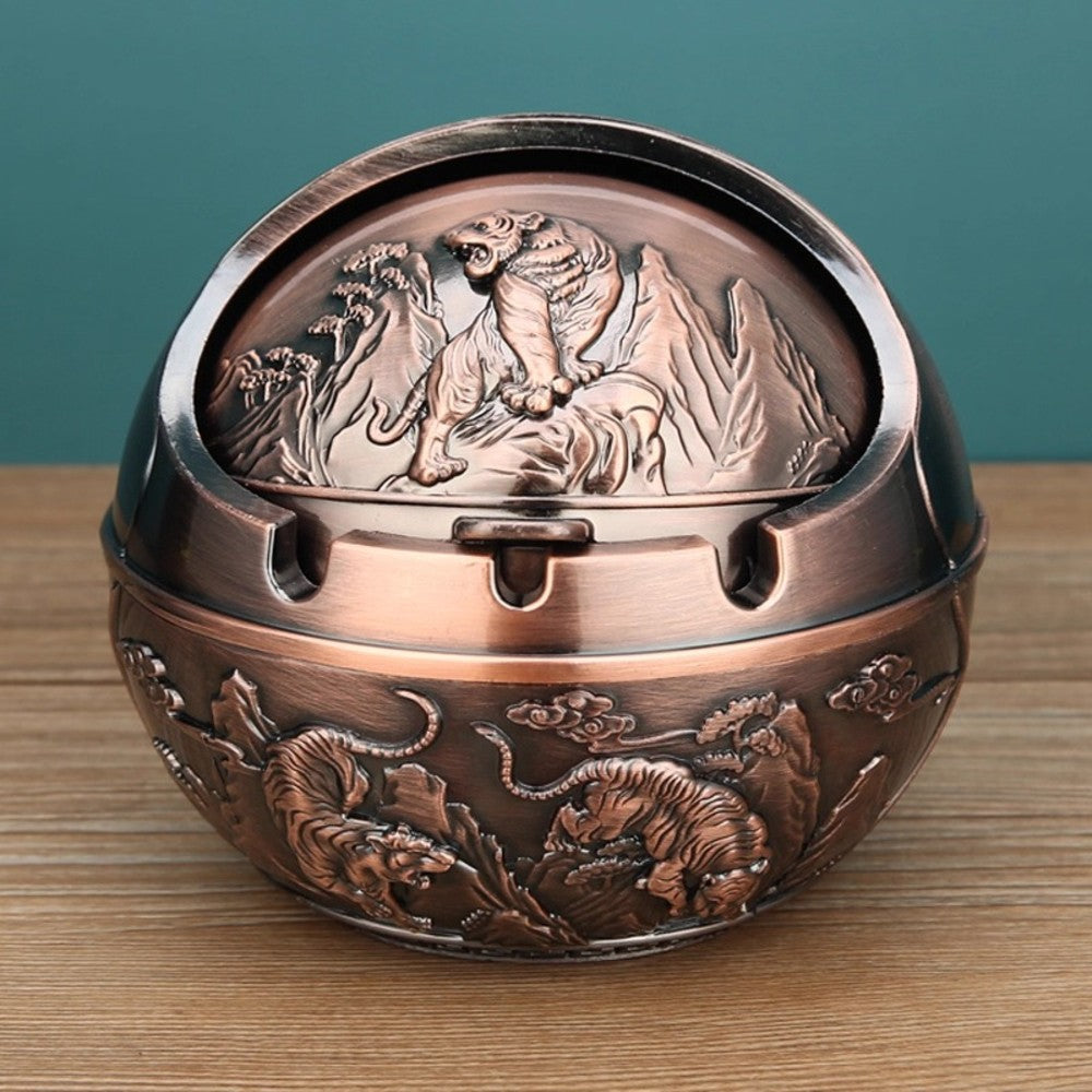 Tiger Ashtray with Lid (2 styles) – Ashtray Planet