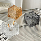 Cool Cute Unique Glass Ashtray Minimalist
