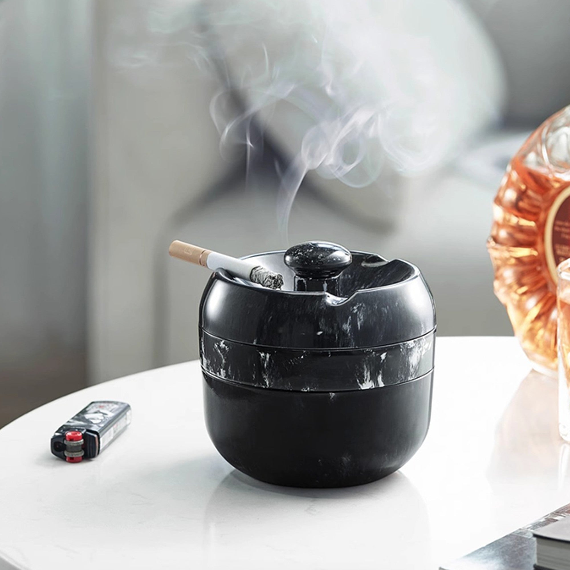 Unique Portable Ashtray Creative Windproof Ash Tray – Ashtray Planet