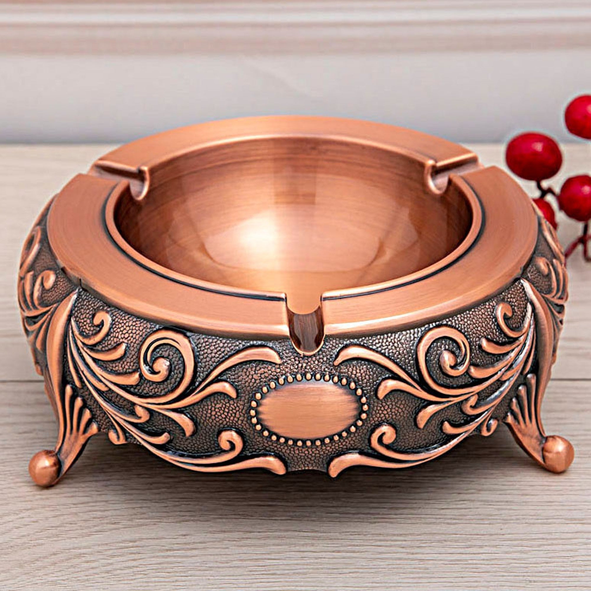 Vintage Ashtray Minimalist Metal Ash Tray – Ashtray Planet