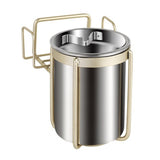 Wall Mounted Metal Ashtray Stainless Steel Ash Tray Minimalist Hanging