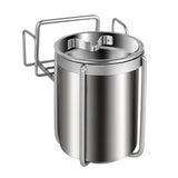 Wall Mounted Metal Ashtray Stainless Steel Ash Tray Minimalist Hanging