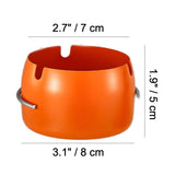 Wall Mounted Metal Ashtray Stainless Steel Ash Tray Minimalist Hanging