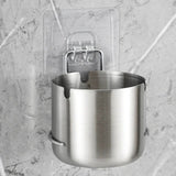 Wall Mounted Metal Ashtray Stainless Steel Ash Tray Minimalist Hanging