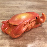 Ashtray with Lid Cute Resin Crab Ash Tray Decorative Windproof Cool Lidded Home Decor