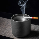 ash tray smokeless outdoor ashtray with lid black